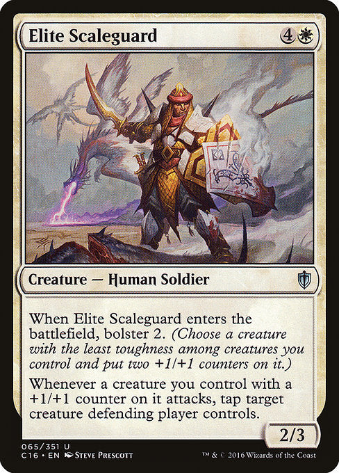 【EN】鱗衛兵の精鋭/Elite Scaleguard [C16] 白U No.65