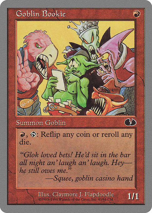 【EN】Goblin Bookie [UGL] 赤C No.43