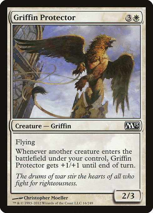 【EN】庇護のグリフィン/Griffin Protector [M13] 白C No.16