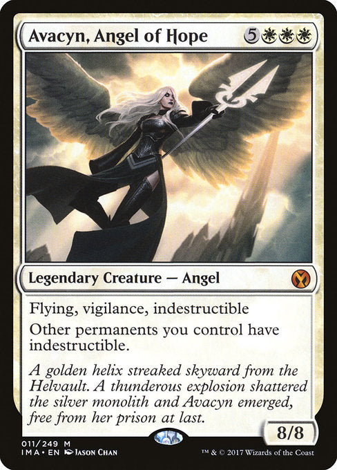 【Foil】【EN】希望の天使アヴァシン/Avacyn, Angel of Hope [IMA] 白M No.11