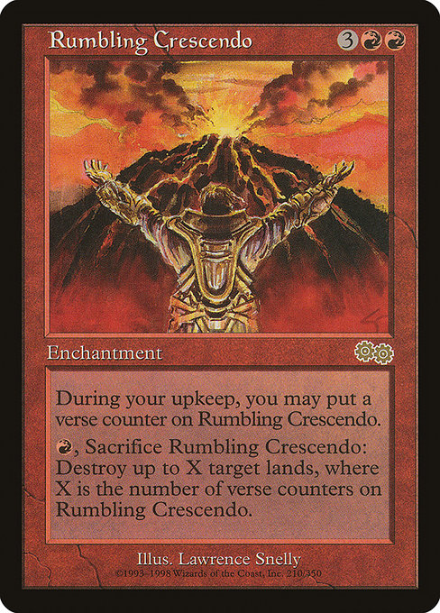 【EN】力増す轟き/Rumbling Crescendo [USG] 赤R No.210