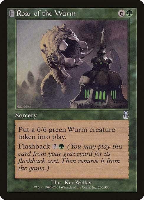 【EN】ワームの咆哮/Roar of the Wurm [ODY] 緑U No.266