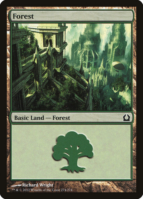 【Foil】【EN】森/Forest [RTR] 無C No.274