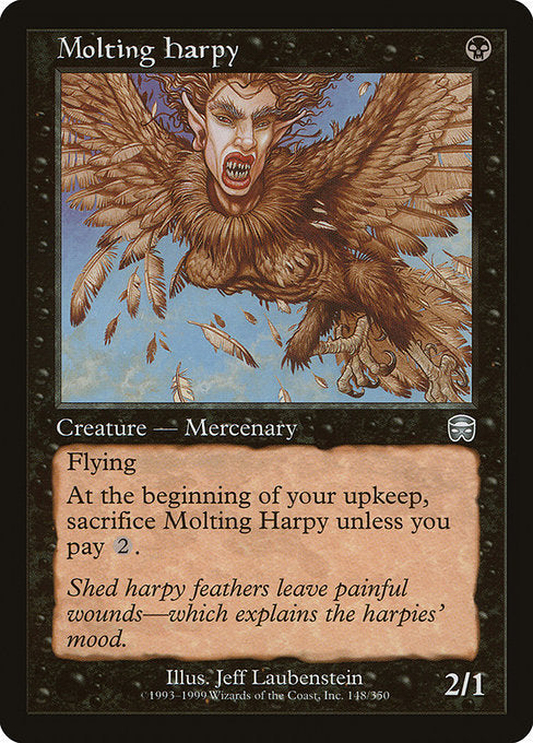 【EN】換羽するハーピー/Molting Harpy [MMQ] 黒U No.148