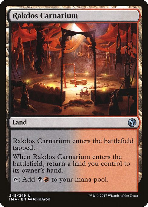 【Foil】【EN】ラクドスの肉儀場/Rakdos Carnarium [IMA] 無U No.245