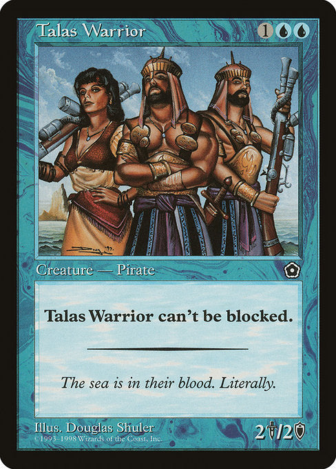 【EN】タラスの戦士/Talas Warrior [P02] 青R No.53