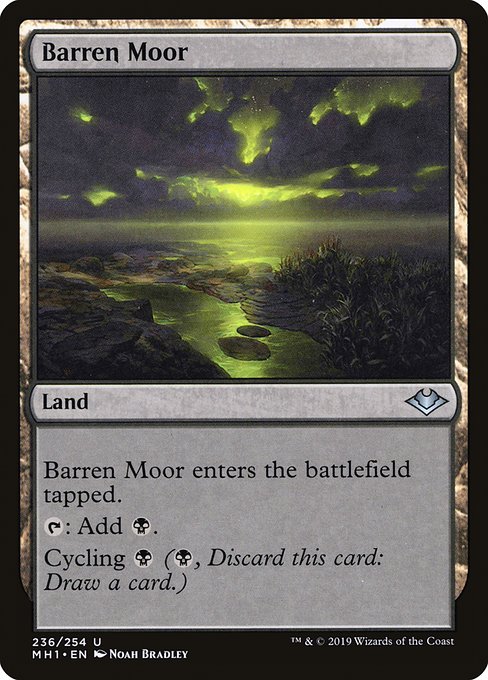 【EN】やせた原野/Barren Moor [MH1] 無U No.236