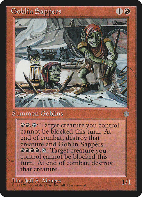 【EN】Goblin Sappers [ICE] 赤C No.189