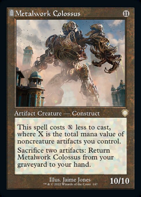 【EN】金属製の巨像/Metalwork Colossus [BRC] 茶R No.147