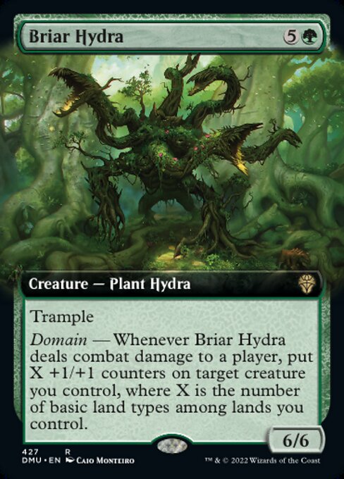 【EN】茨のハイドラ/Briar Hydra [DMU] 緑R No.427