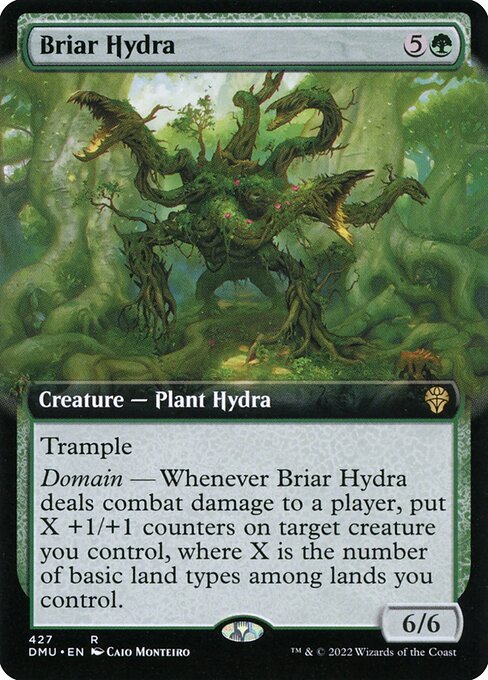 【Foil】【EN】茨のハイドラ/Briar Hydra [DMU] 緑R No.427