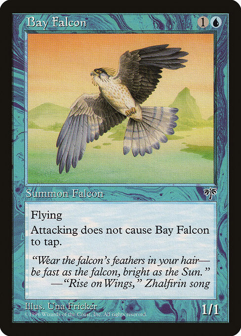 【EN】入り江の鷹/Bay Falcon [MIR] 青C No.54