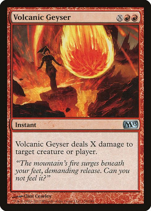 【EN】溶岩噴火/Volcanic Geyser [M13] 赤U No.154