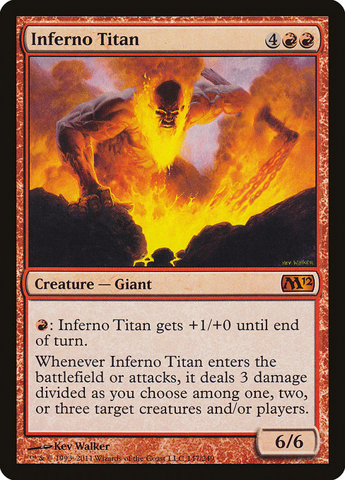 【EN】業火のタイタン/Inferno Titan [M12] 赤M No.147