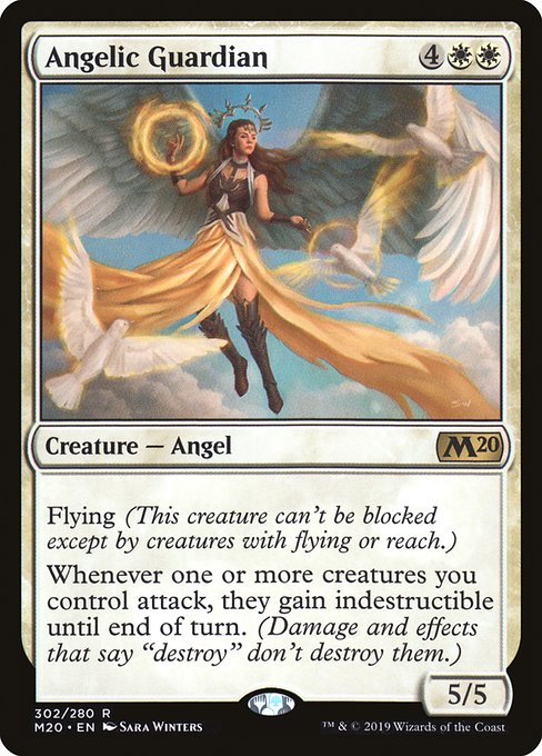 【EN】天使の守護者/Angelic Guardian [M20] 白R No.302
