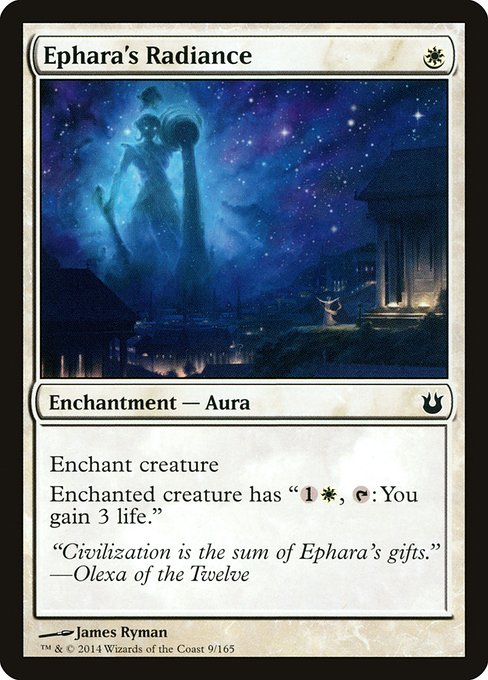 【Foil】【EN】エファラの輝き/Ephara's Radiance [BNG] 白C No.9
