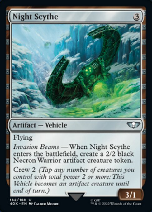 【Foil】【EN】Night Scythe [40K] 茶U No.162★
