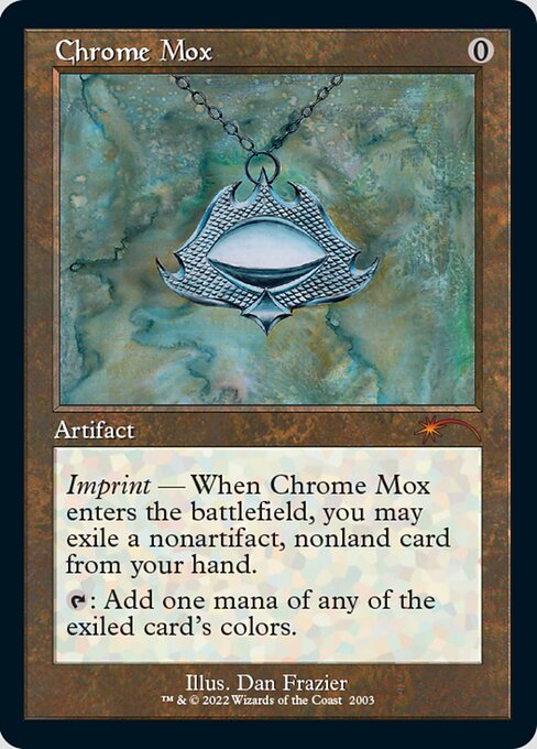 【Foil】【EN】金属モックス/Chrome Mox [SLC] 茶M No.2003