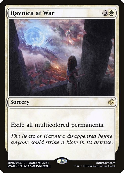 【Foil】【EN】戦乱のラヴニカ/Ravnica at War [WAR] 白R No.28