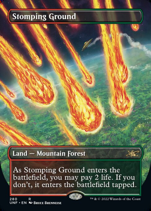 【Foil】【EN】踏み鳴らされる地/Stomping Ground [UNF] 無R No.280