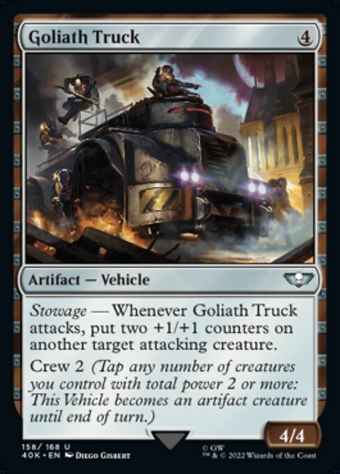 【Foil】【EN】Goliath Truck [40K] 茶U No.158★