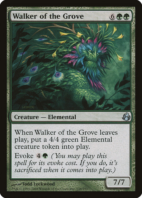 【Foil】【EN】木立を歩むもの/Walker of the Grove [MOR] 緑U No.138