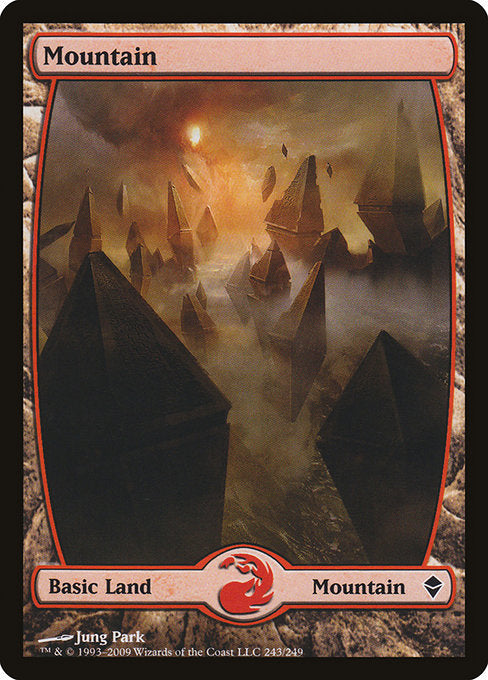 【Foil】【EN】山/Mountain [ZEN] 無C No.243