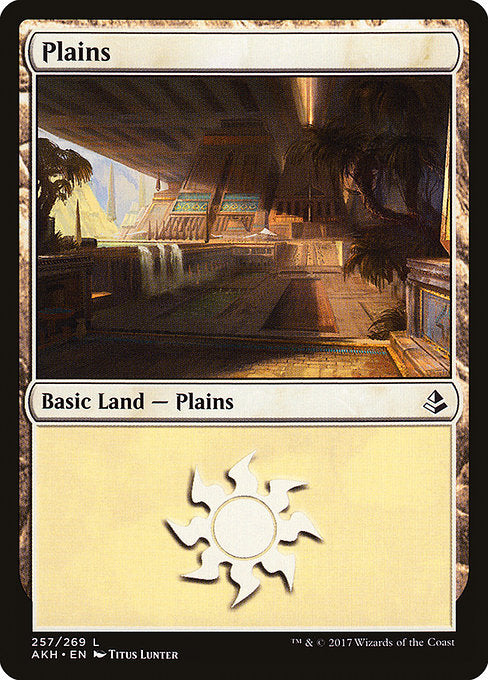 【EN】平地/Plains [AKH] 無C No.257