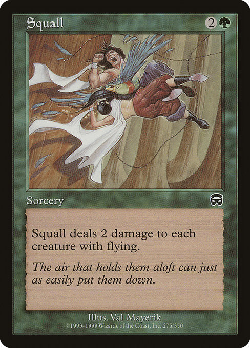 【Foil】【EN】突風/Squall [MMQ] 緑C No.275