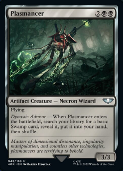 【Foil】【EN】Plasmancer [40K] 茶U No.48★