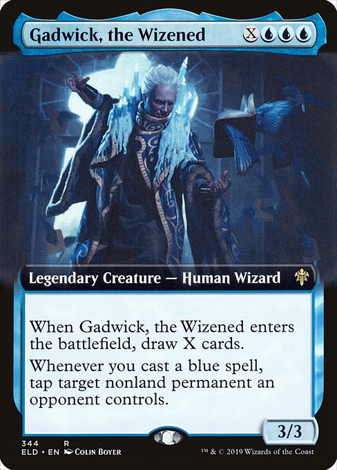 【EN】老いたる者、ガドウィック/Gadwick, the Wizened [ELD] 青R No.344