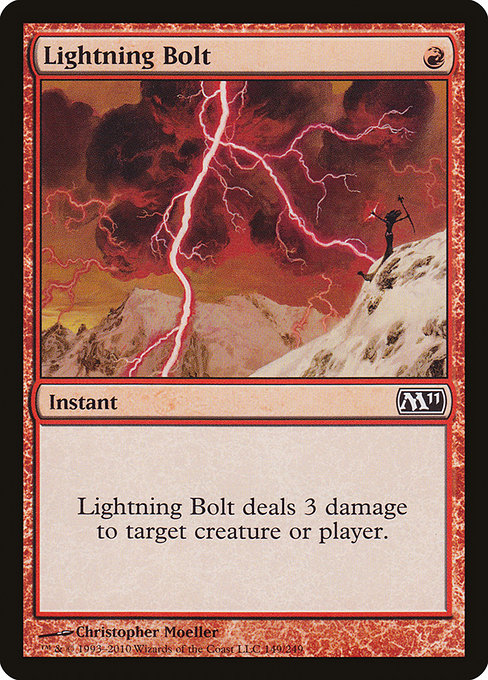 【EN】稲妻/Lightning Bolt [M11] 赤C No.149