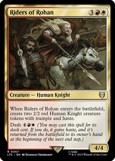 【EN】ローハンの乗り手/Riders of Rohan [LTC] 金R No.67