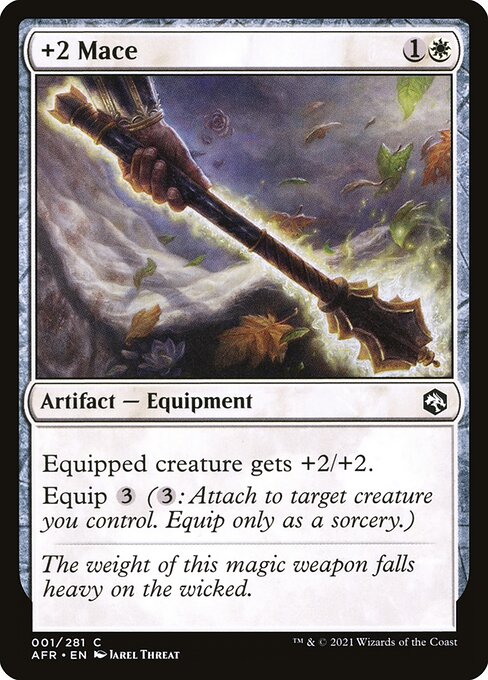 【Foil】【EN】+2 Mace [AFR] 茶C No.1