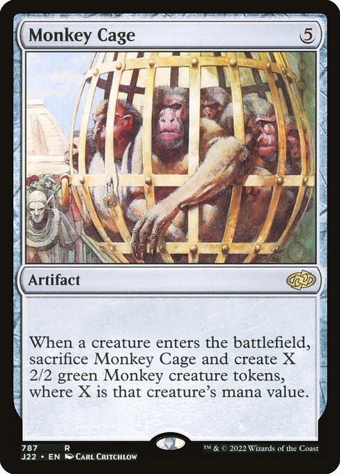 【EN】猿の檻/Monkey Cage [J22] 茶R No.787