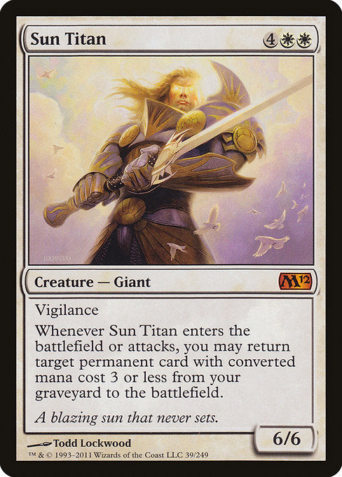 【EN】太陽のタイタン/Sun Titan [M12] 白M No.39
