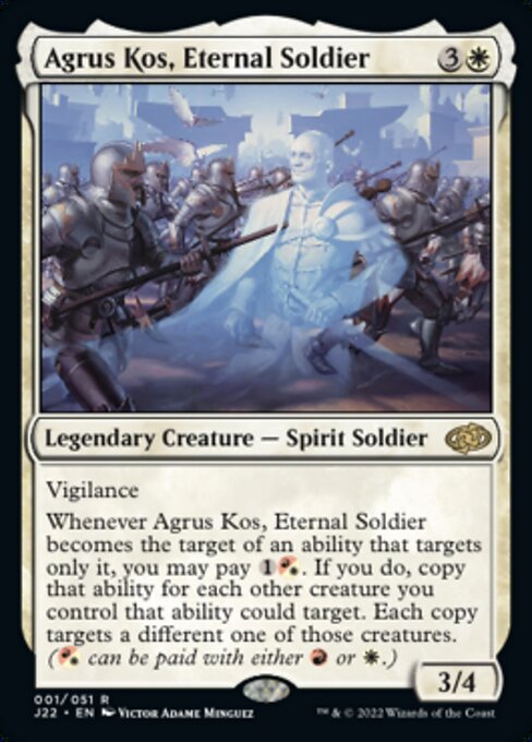 【EN】Agrus Kos, Eternal Soldier [J22] 白R No.1