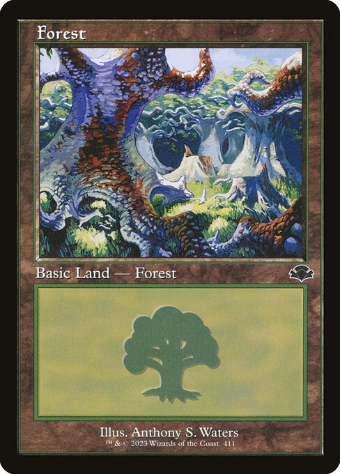 【Foil】【EN】森/Forest [DMR] 無C No.411