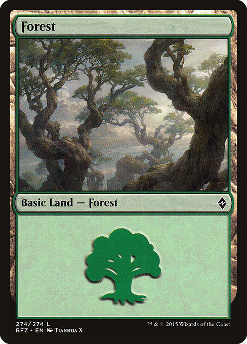 【EN】森/Forest [BFZ] 無C No.274a