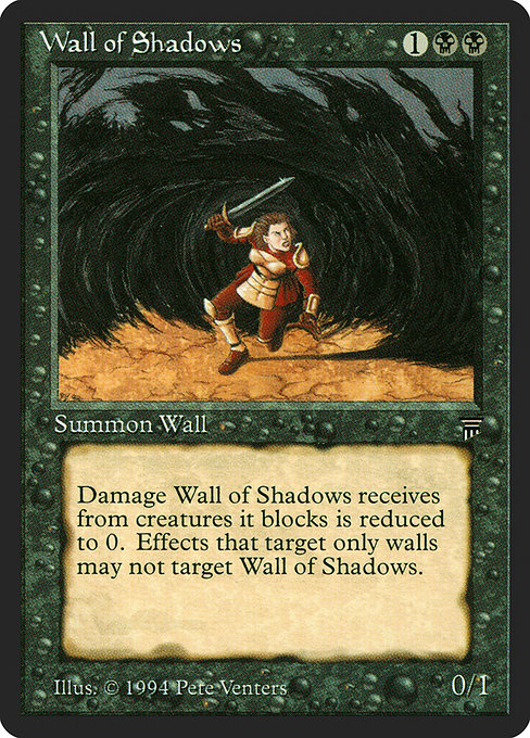 【EN】影の壁/Wall of Shadows [LEG] 黒C No.128