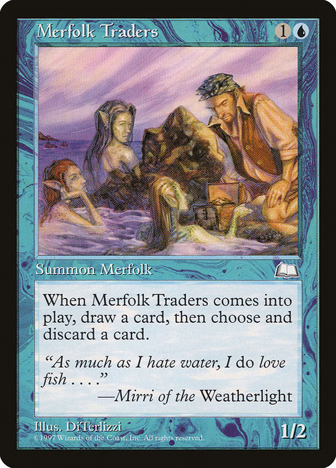 【EN】マーフォークの交易商人/Merfolk Traders [WTH] 青C No.43