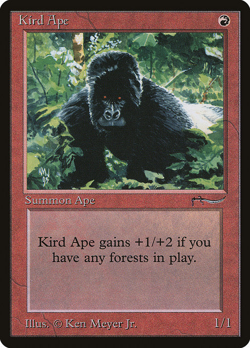 【EN】密林の猿人/Kird Ape [ARN] 赤C No.40
