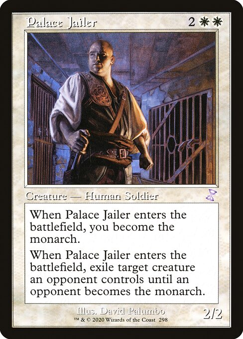 【Foil】【EN】宮殿の看守/Palace Jailer [TSR] 白S No.298