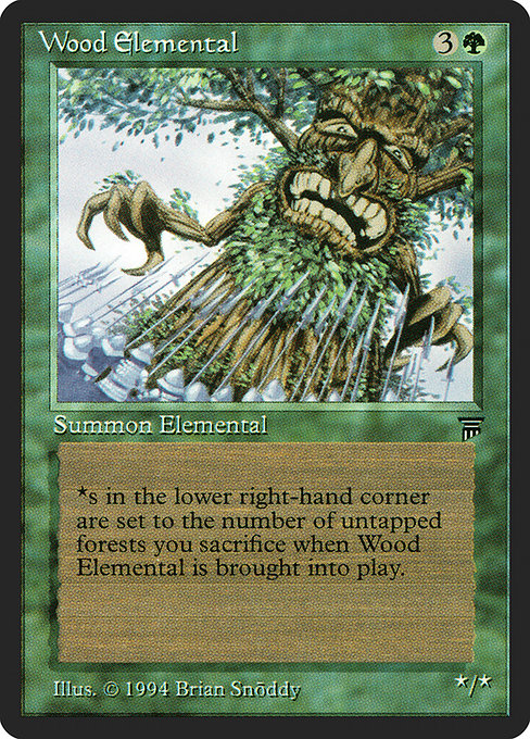 【EN】Wood Elemental [LEG] 緑R No.215