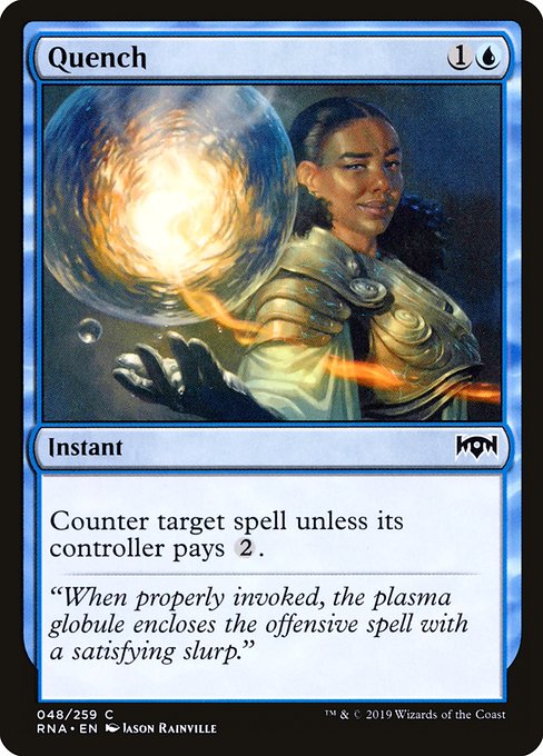 【Foil】【EN】火消し/Quench [RNA] 青C No.48