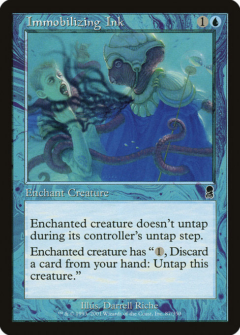 【EN】固めの墨/Immobilizing Ink [ODY] 青C No.87