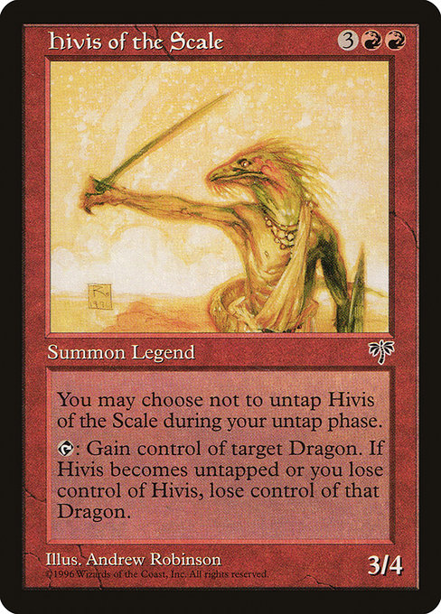 【EN】鱗のヒヴィス/Hivis of the Scale [MIR] 赤R No.182