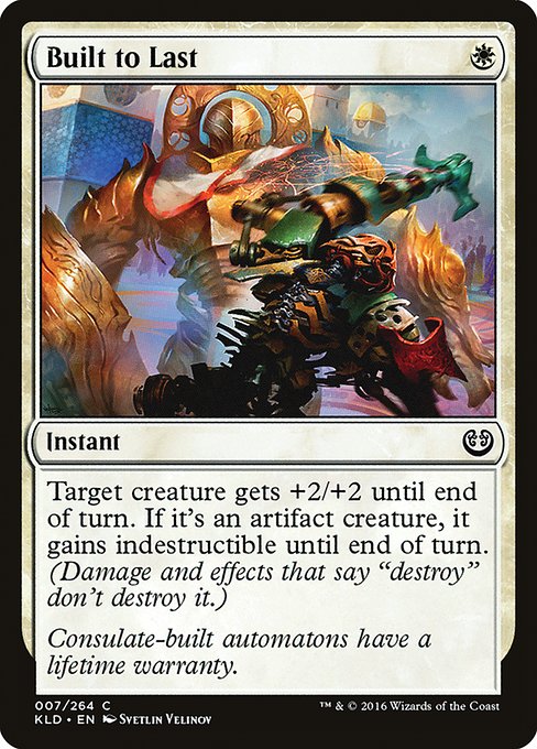 【Foil】【EN】永存確約/Built to Last [KLD] 白C No.7
