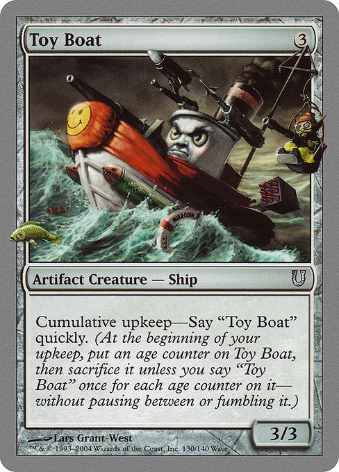 【Foil】【EN】Toy Boat [UNH] 茶U No.130
