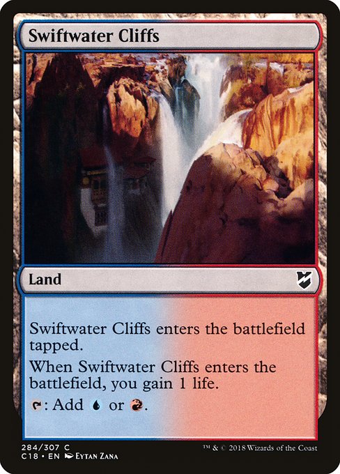 【EN】急流の崖/Swiftwater Cliffs [C18] 無C No.284